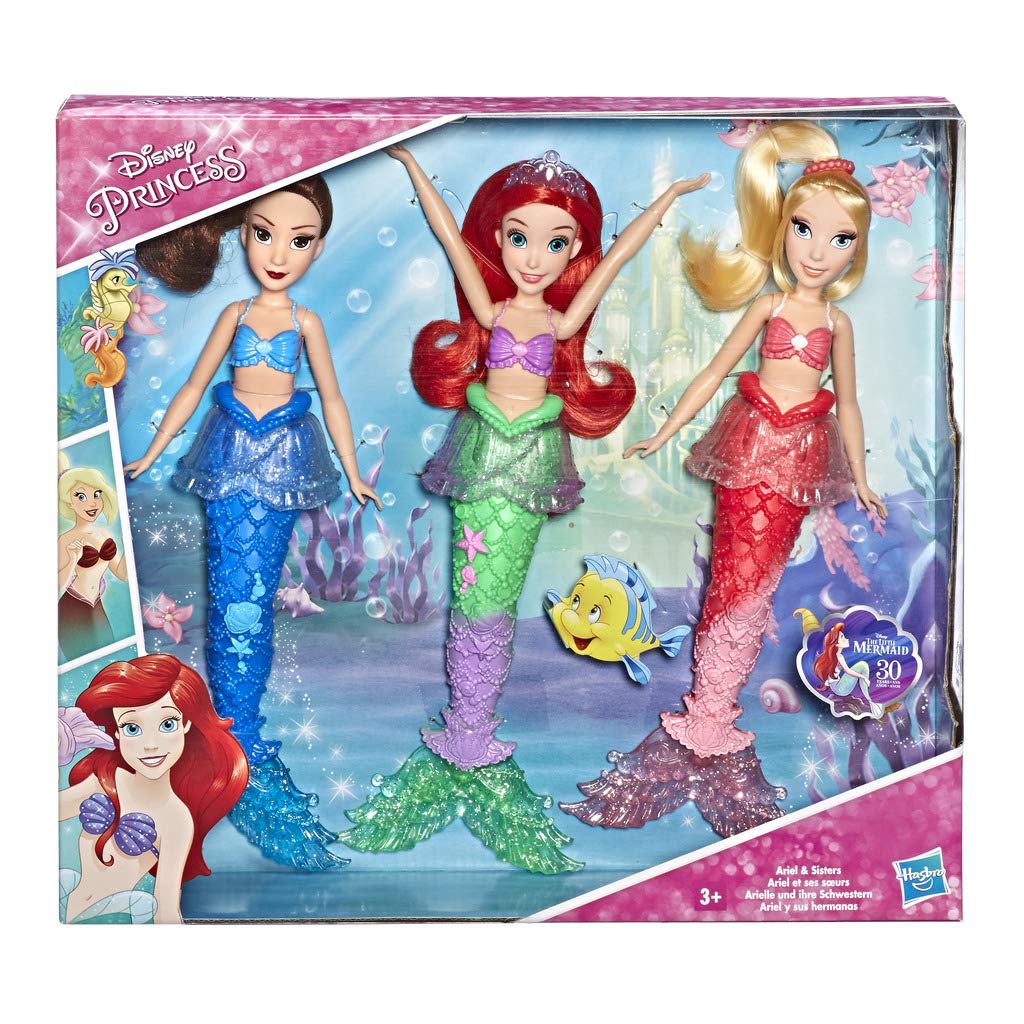 Disney Princess DPR ARIEL AND SISTERS STORYTELLING PACK, Multicolor