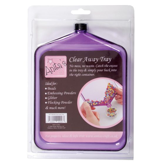 Anitas 6 x 6-inch Clear Away Tray, Multi-Colour