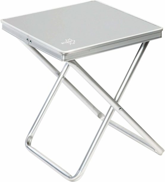 Bo-Camp - Stool + top - Foldable - Grey