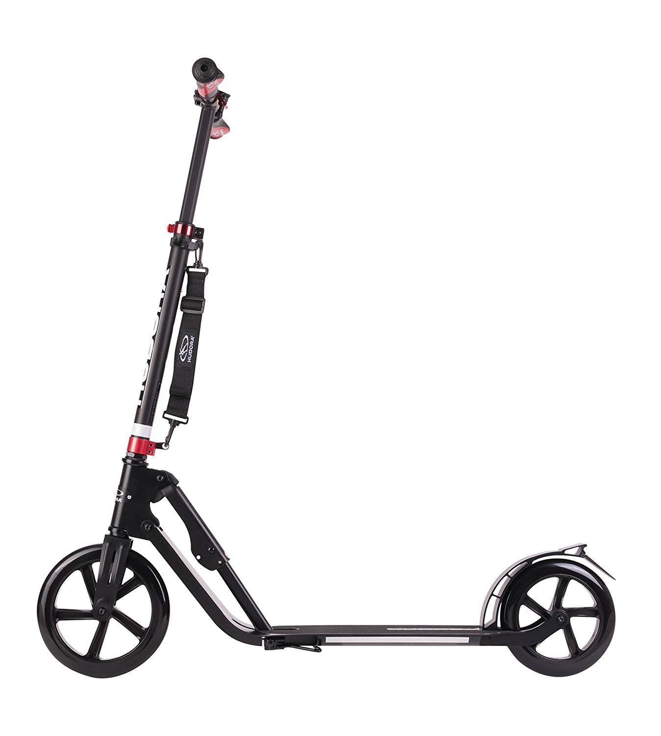 HUDORA BigWheel Style 230 Scooter, Sturdy aluminium scooter with large platform - Image 2