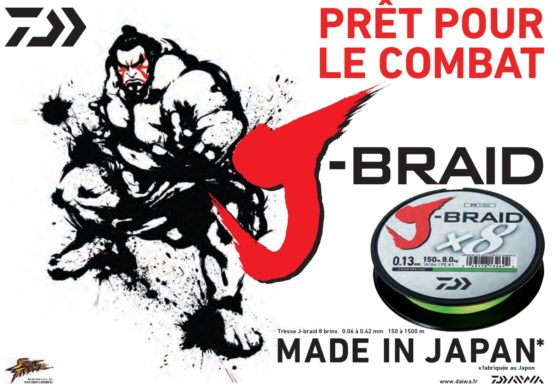 Daiwa J-Braid X8, 1500m multi colour - braided Fishing line - Image 2