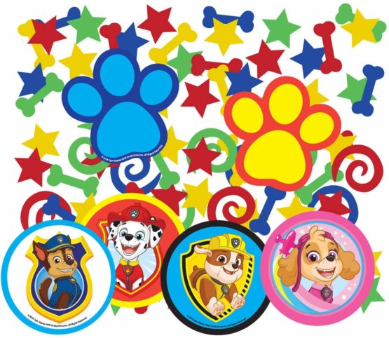 amscan 9903828 Paw Patrol Confetti, Multicoloured, Standard Size