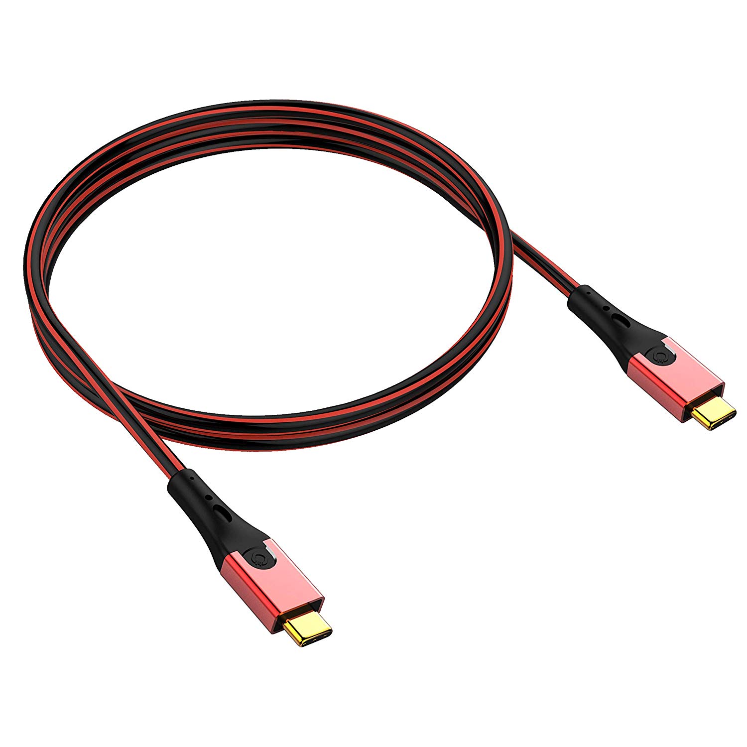 Oehlbach USB Evolution LI 25 cable, USB A to Apple lightning cable, black/red, 1.00m - Image 4
