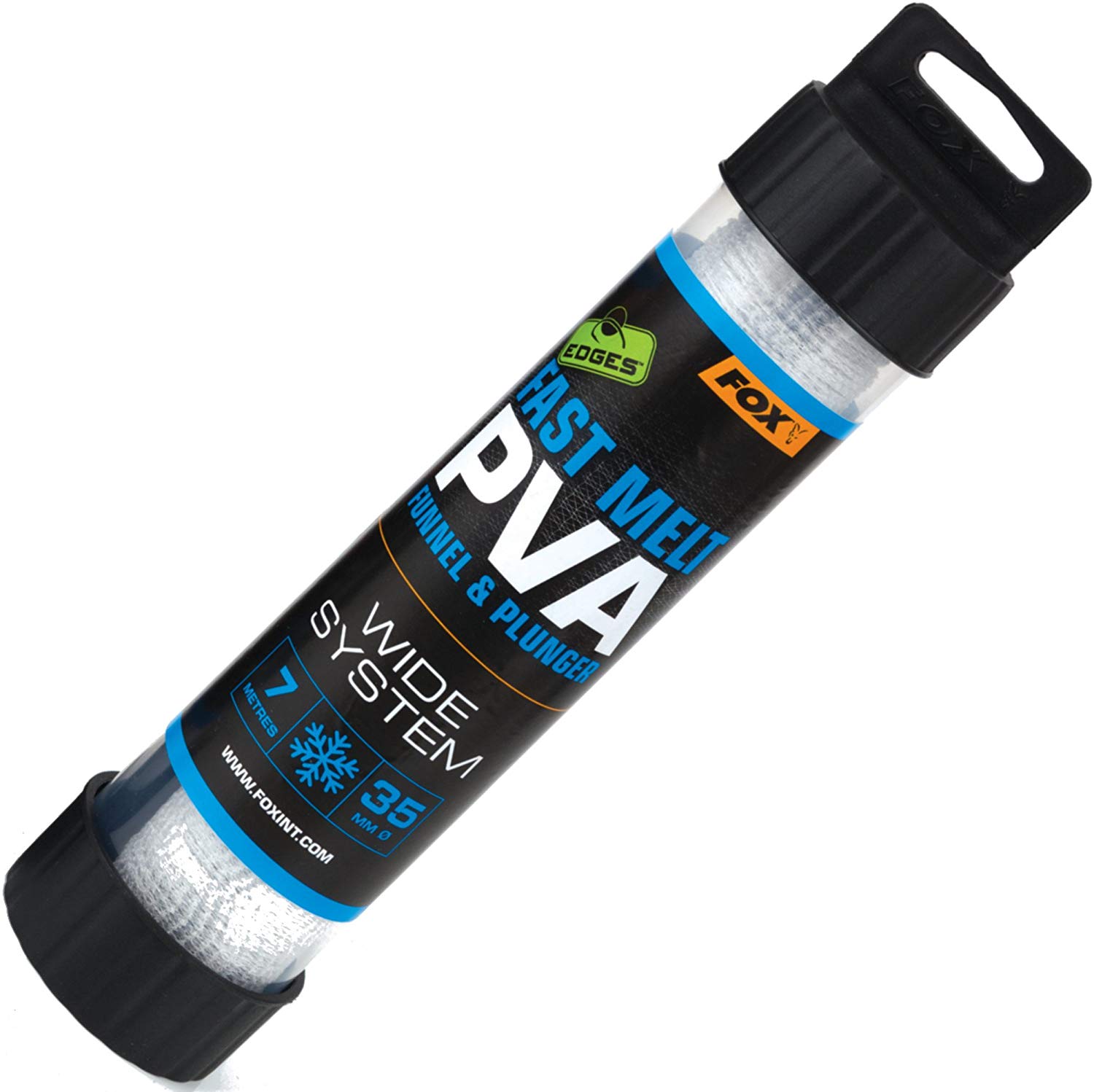 Fox Edges Fast Melt PVA Mesh System: 35mm, Black, 35mm x 7m