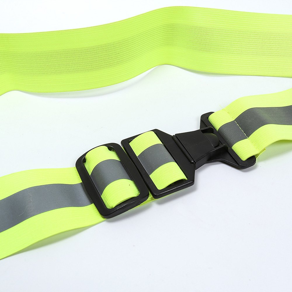 AYKRM 5 colors optional High Visibility Waist Belt,Reflective Running ...