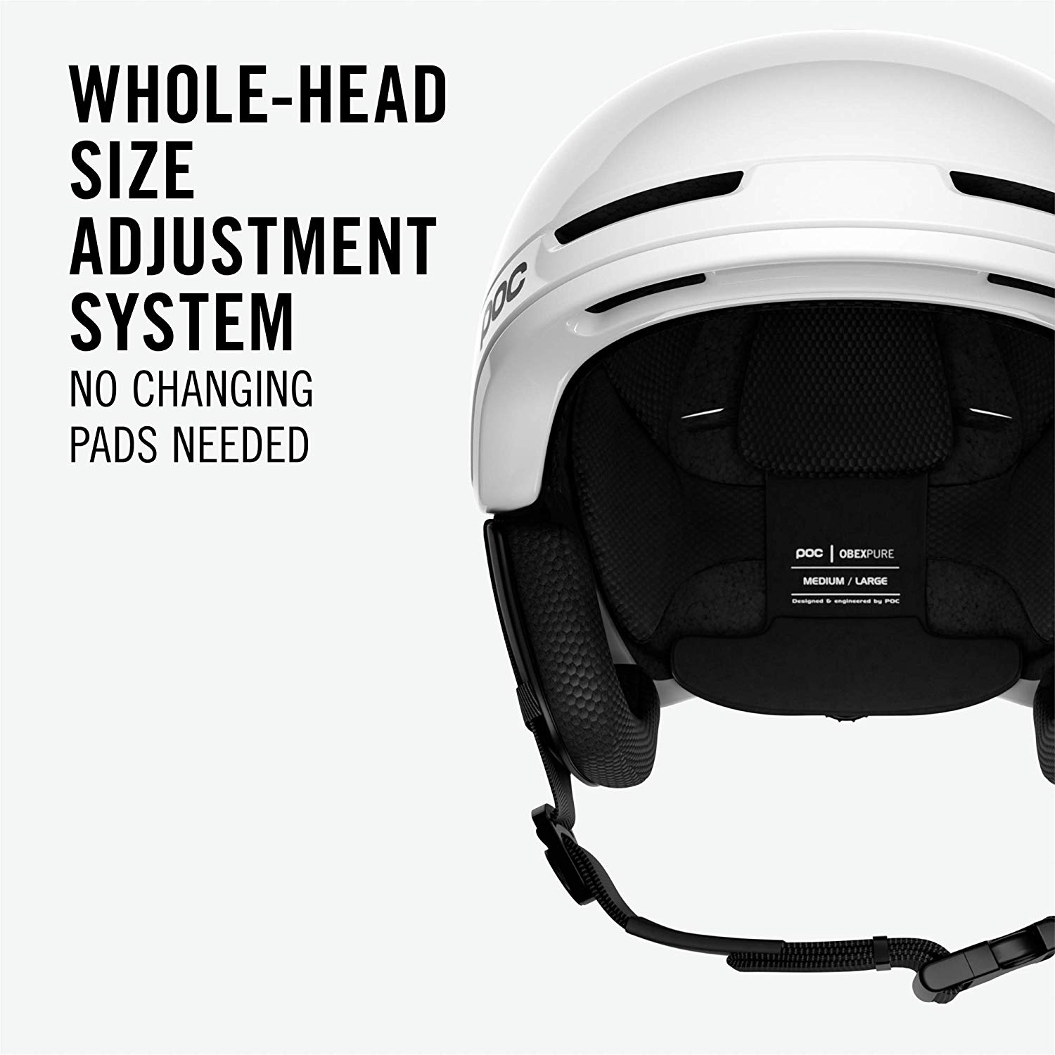 POC Obex Pure - An adaptable, lightweight ski and snowboard helmet suited to a wide variety of riding conditions - Image 3