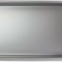 PME Oblong Cake Pan 7 x 11 x 3 Inches Deep, Aluminium, Silver, 7 x 11