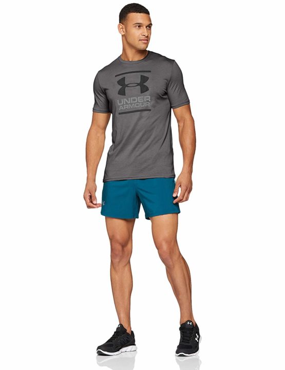 Under Armour UA GL Foundation Short Sleeve Tee, Super Soft Men's T Shirt for Training and Fitness, Fast-Drying Men's T Shirt with Graphic Men - Image 4