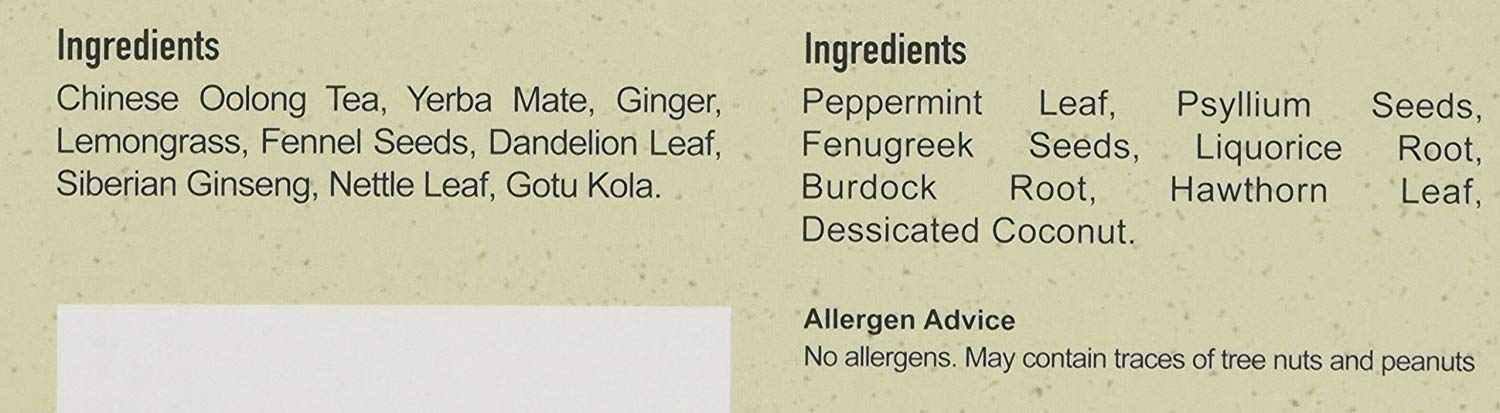 Bootea Coffeetox Herbal Teatox Tea & Coffee Blend for Energy Boost & Cleanse, with Fennel, Yerba Mate, Dandelion & Matcha - Image 4