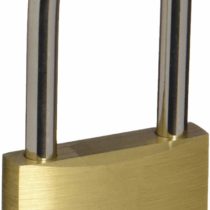 ABUS 114090 – 713/50HB50 _ B Padlock Brass 50 mm Long Bow Blister