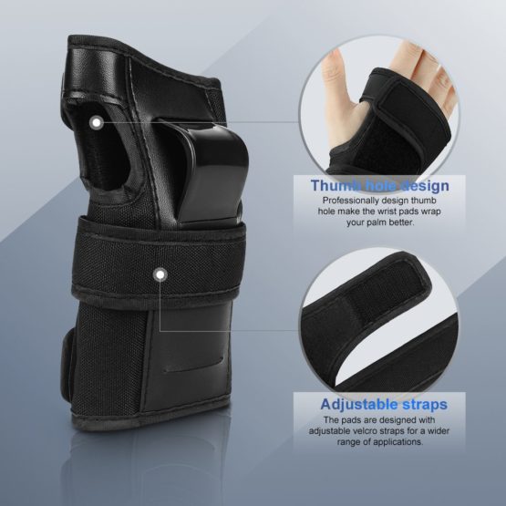 IPSXP Protective Knee Pads, Protective Gear with knee elbow wrist pads for kid children teenager for Rollerblading, Skating, Skateboard, Scooter, Biking, Cycling - Image 4
