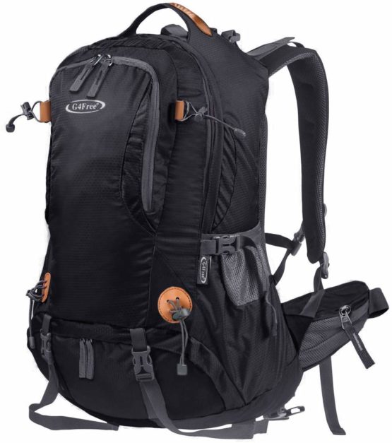 G4Free 50L Rucksack Hiking Backpack Mountaineering Bag Waterproof Travel Camping Trekking Daypack Outdoor Sports Backpack with Rain Cover for Men Women
