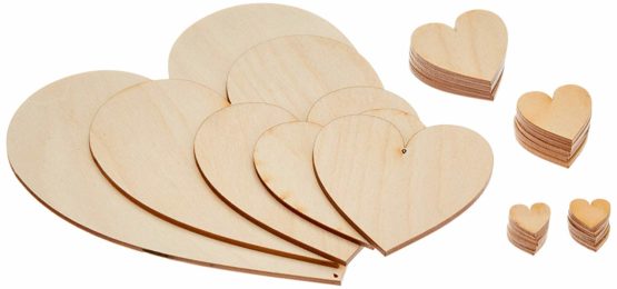 Petra's Craft News HEH26S1 Craft Product Wood 15 x 15 x 5 cm