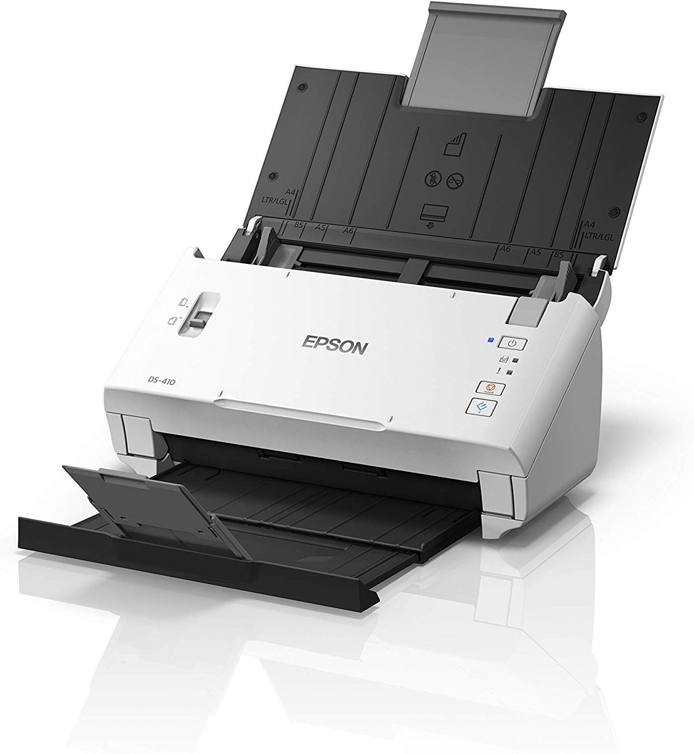 Epson Workforce DS-410 Desktop Sheetfed Business Scanner - 26PPM - USB - Image 3