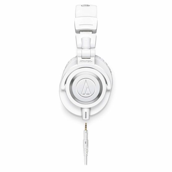 Audio-Technica M50x Professional Studio Headphones for studio recording, creators, DJs, gaming, podcasts and everyday listening - White - Image 2