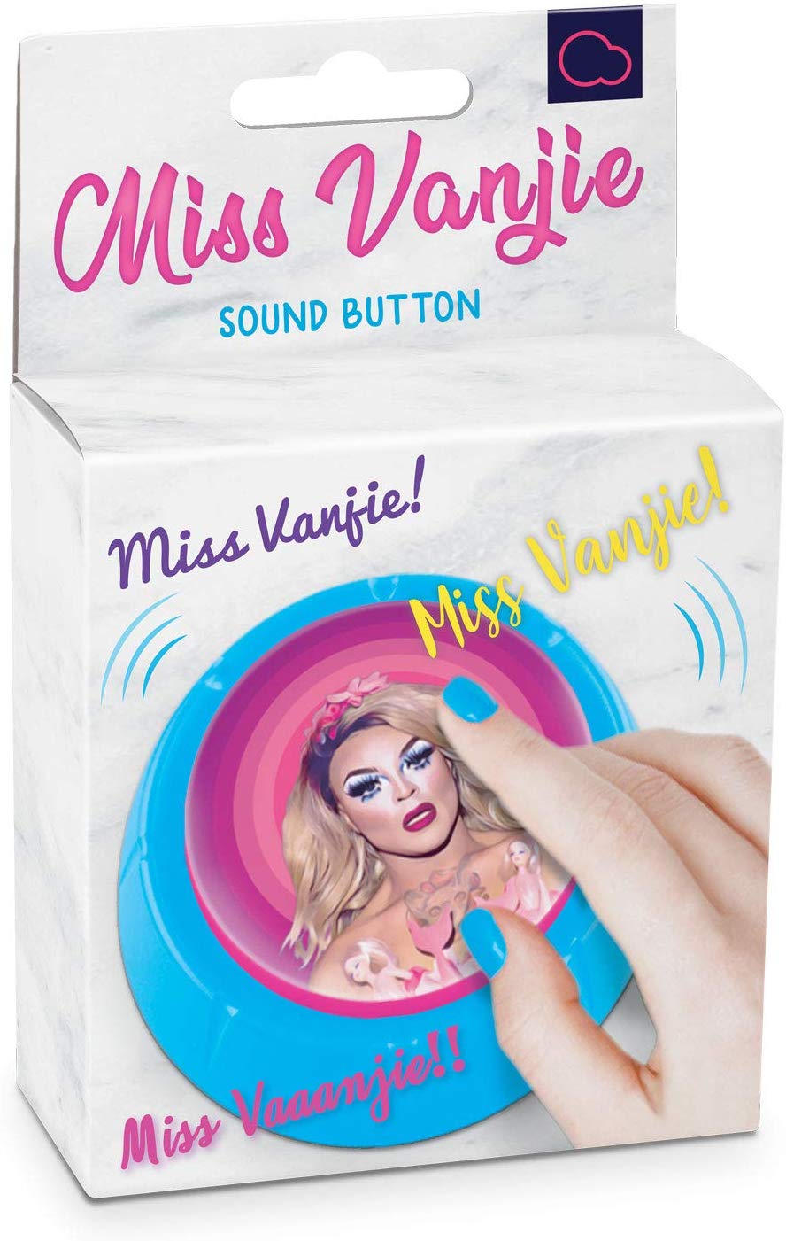 Miss Vanjie Sound Button, Celebrity Catchphrase Desktop Sound Machine, Funny Repeatable 7-Second Sound Bite Gadget - Image 2