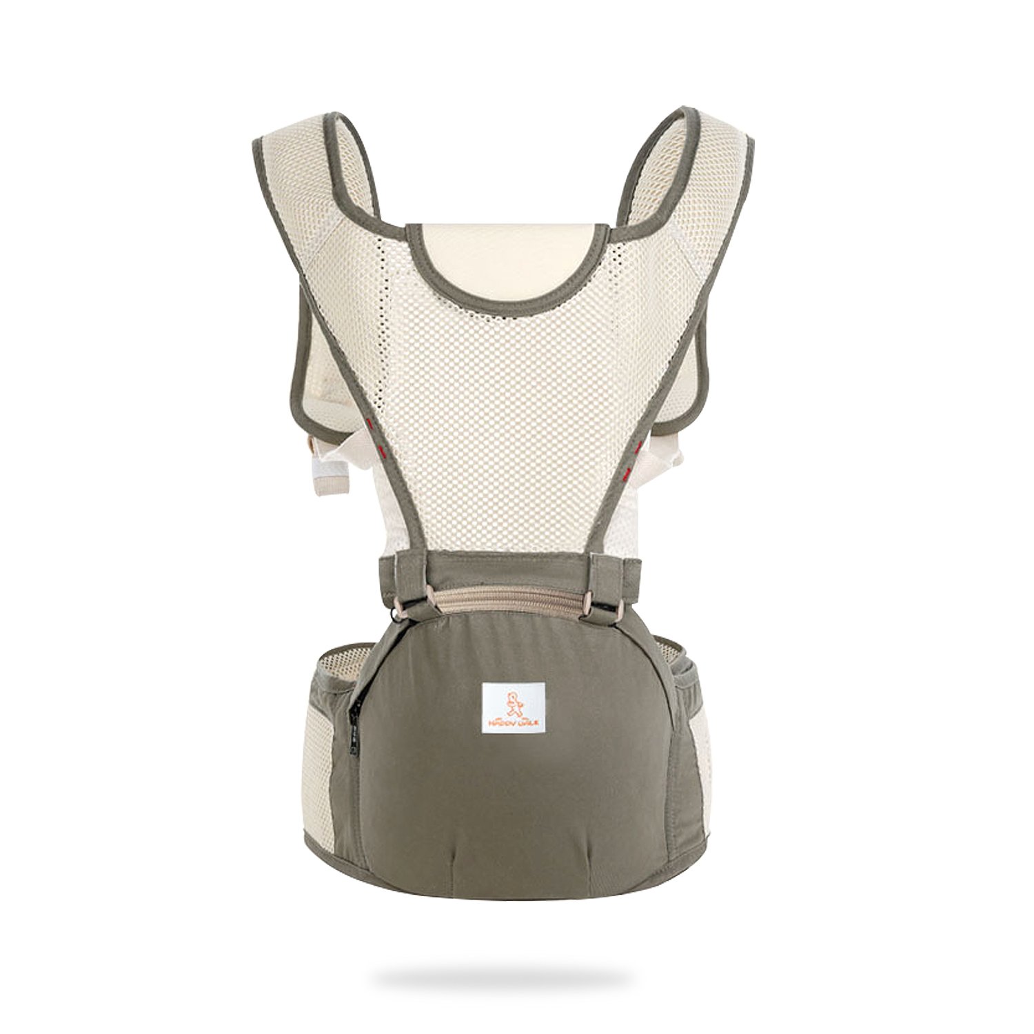 SONARIN 2020 All Seasons Multi-Functional Hipseat Baby Carrier,3D Hollow Breathable Net