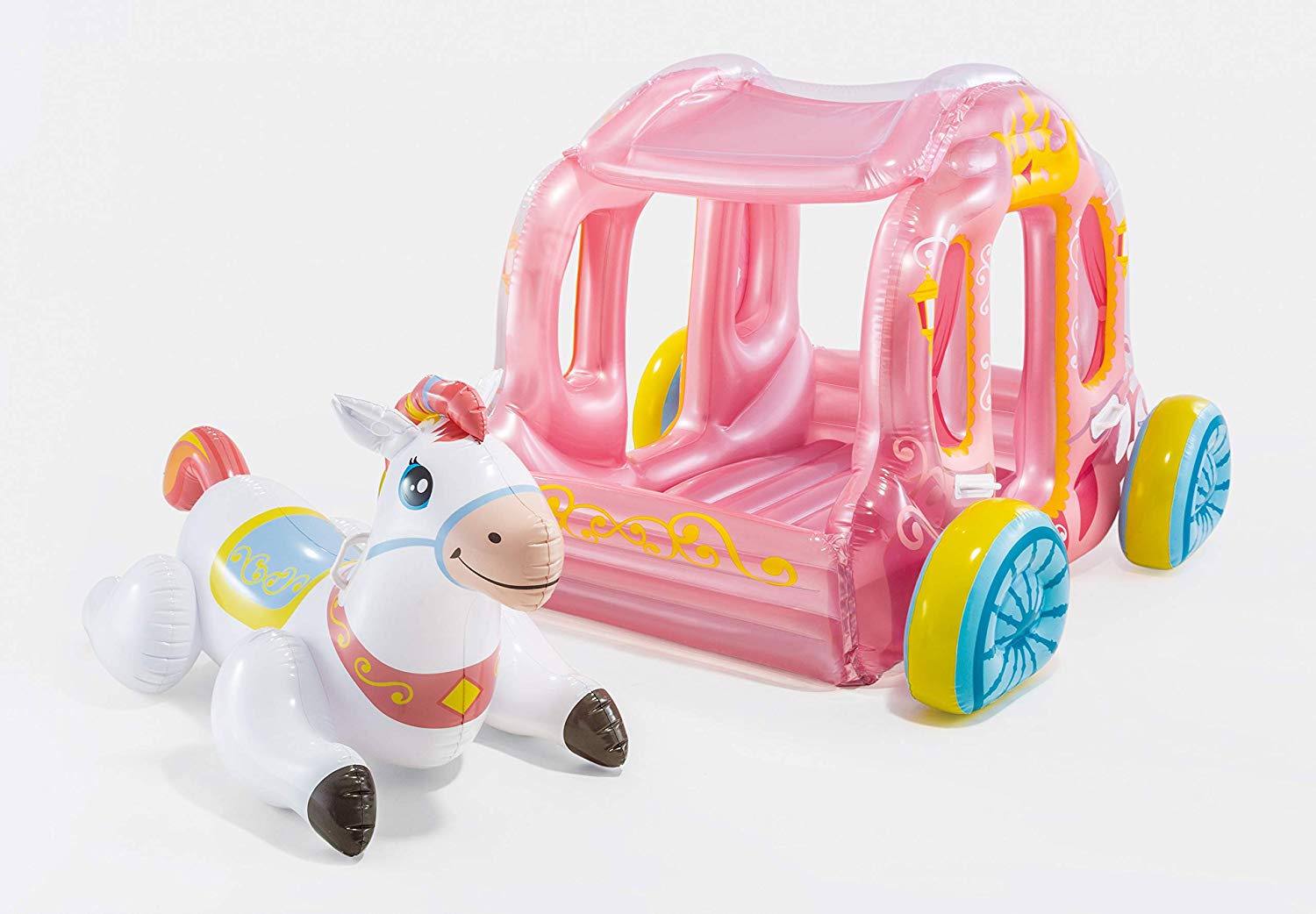 Intex 56514NP Inflatable Play Centre, Princess Carriage