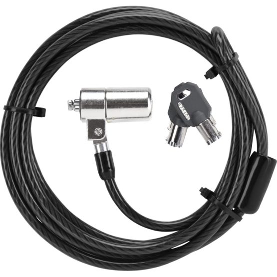 Targus DEFCON T-Lock Key Cable Lock for Laptop Computer and Desktop Security Cable (ASP48EU)