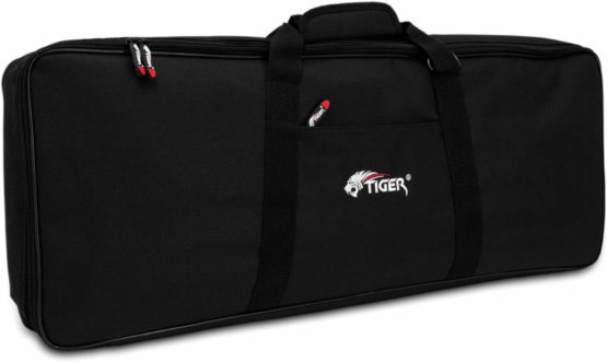 TIGER KGB7-14 | 88 Key Keyboard Bag with Straps | 1460 x 388 x 175mm | Black