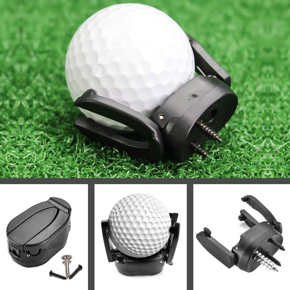 Ailzos Golf Ball Retrievers Mini Foldable Golf Ball Pick Up Tool Saver