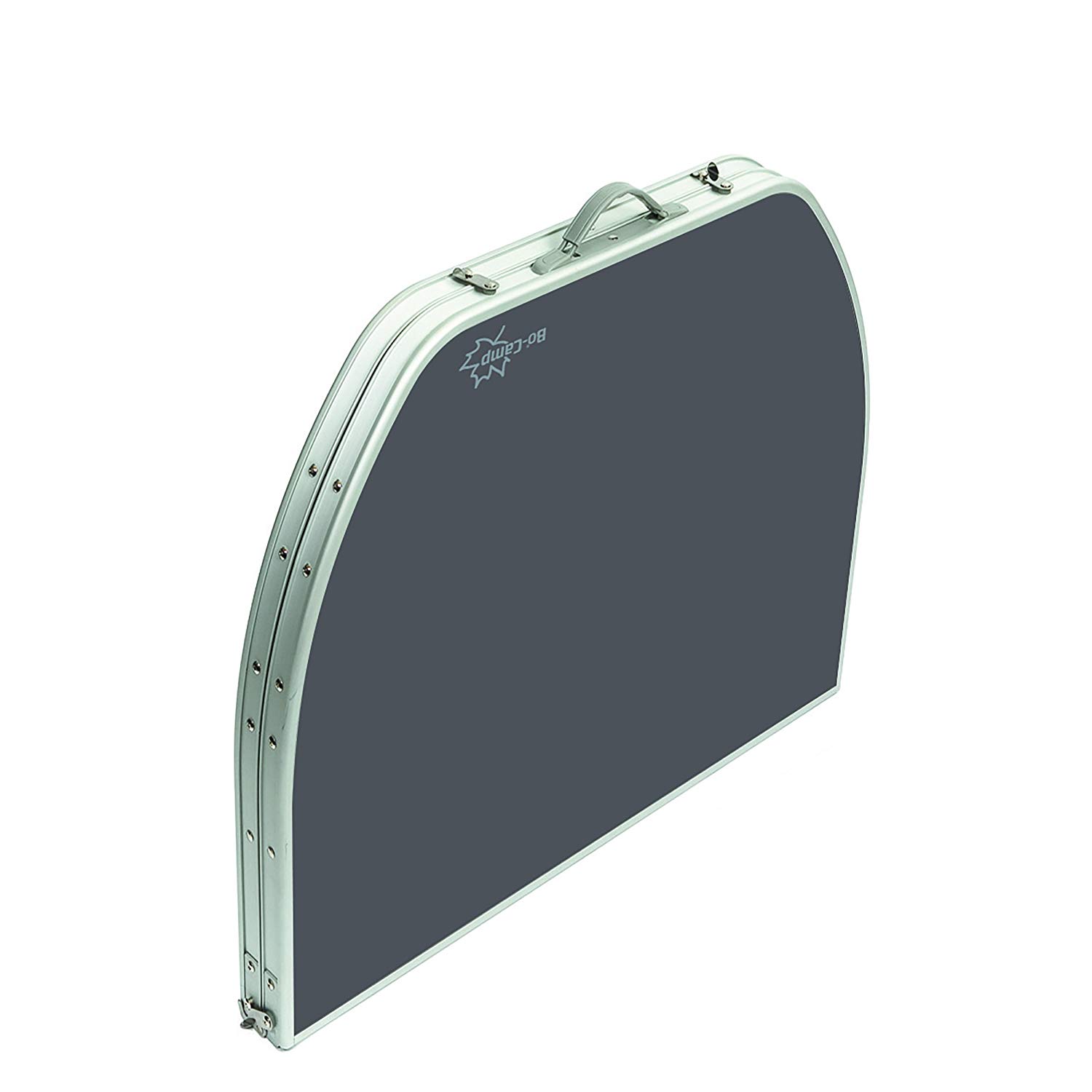 Bo-Camp - Table - Oval - Case model - 120x80cm, Grey, 120 x 80 cm - Image 3