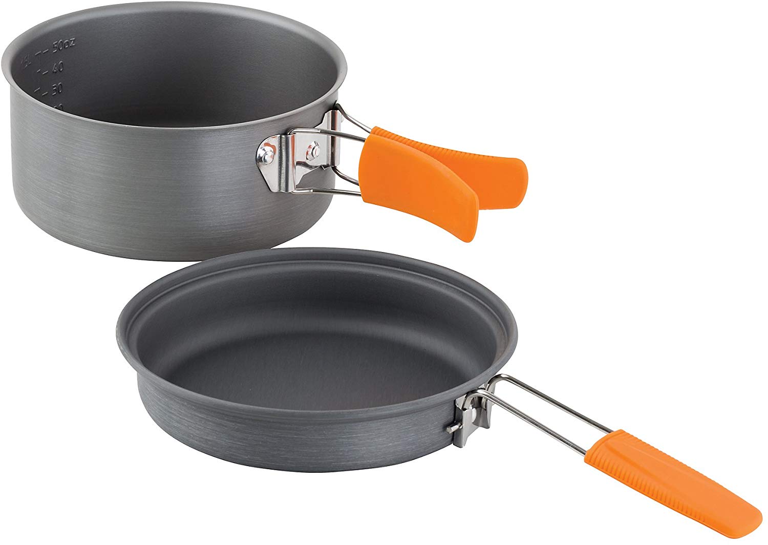 Chub NRG 2 Piece Cook Set - Black & Orange, One Size, Black/Orange