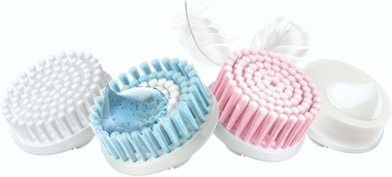 Braun Face 80-E Exfoliation Brush for Cleaning Pore Deep, Pack of 2 Replacement Brushes