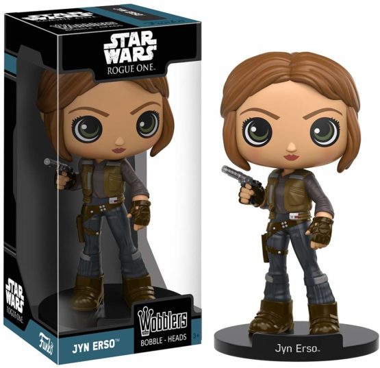 Funko 11382 Wobbler: Star Wars: Rogue One: Jyn Erso Figure, Multi - Image 2