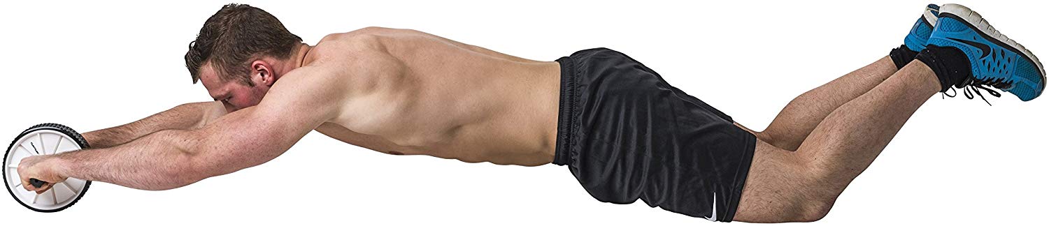 Tunturi Abtraining Double Exercise Wheel - Black, One Size - Image 3