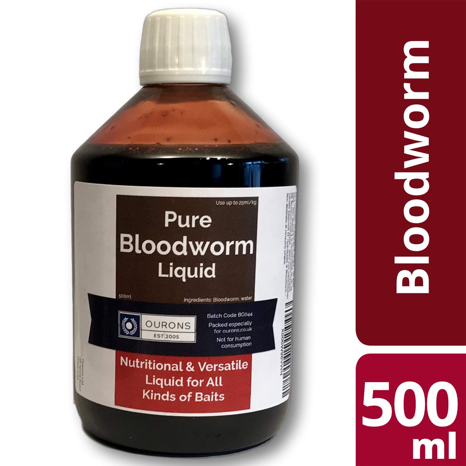 Ourons Pure Bloodworm Liquid – 100% Hydrolysate Blood Extract Premium ...