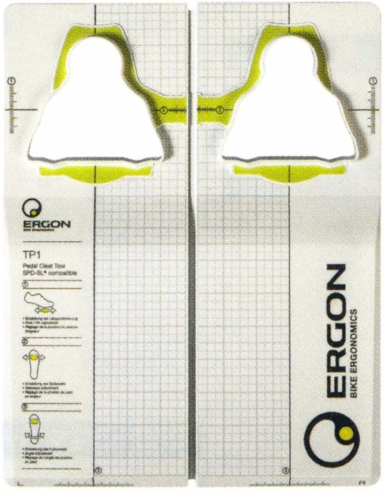 Ergon TP1 Pedal Cleat Tool for Shimano SPD SL Fahrradschuheinsteller, White , One Size