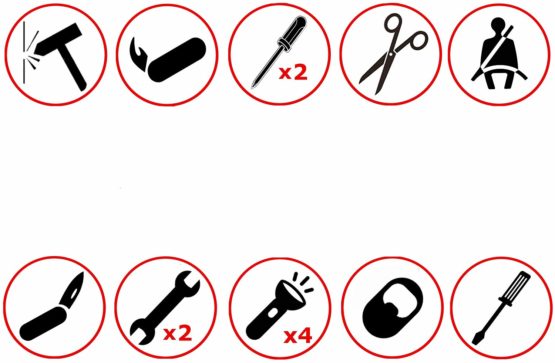 DIY TECH UK - IncrediBeam Multitool 15 in 1 Pocket Torch + Free 48 in 1 Wallet Tool - Latest Super-Bright LED - 300m Long Range - Anti-Slip - Extra Strong High Carbon Stainless Steel - Burgundy Red - Image 3