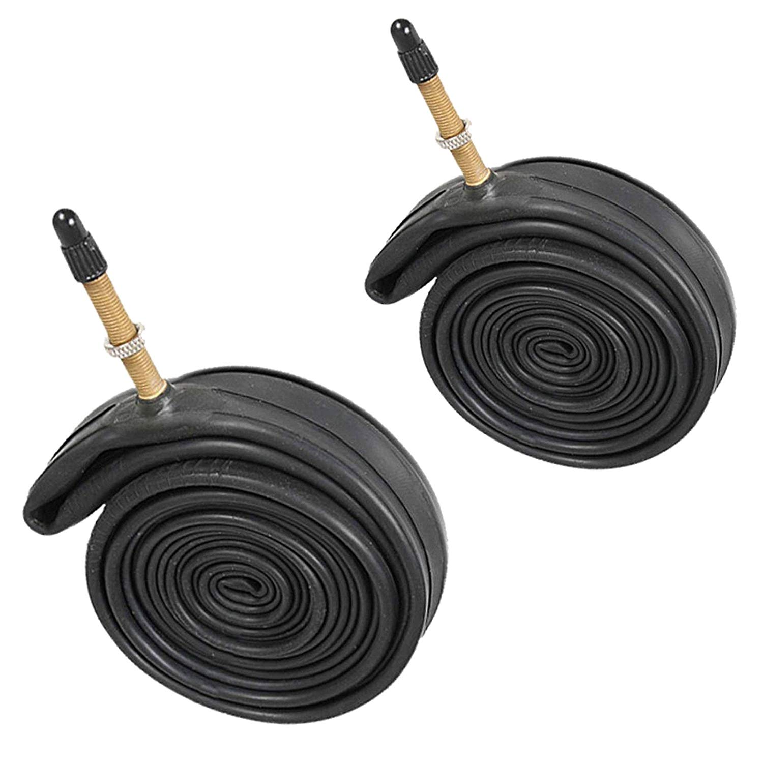 Vavert 700 x 28-35c Bike Inner Tubes - Presta Valve (Pack of 2), Black - Image 2