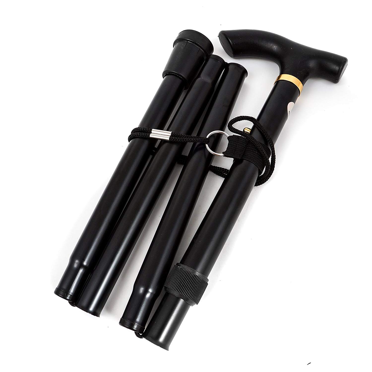 Walking Stick Folding Walking Stick with Seat Multi Ionsst _ H _ Henverstellbar 84 - Image 4