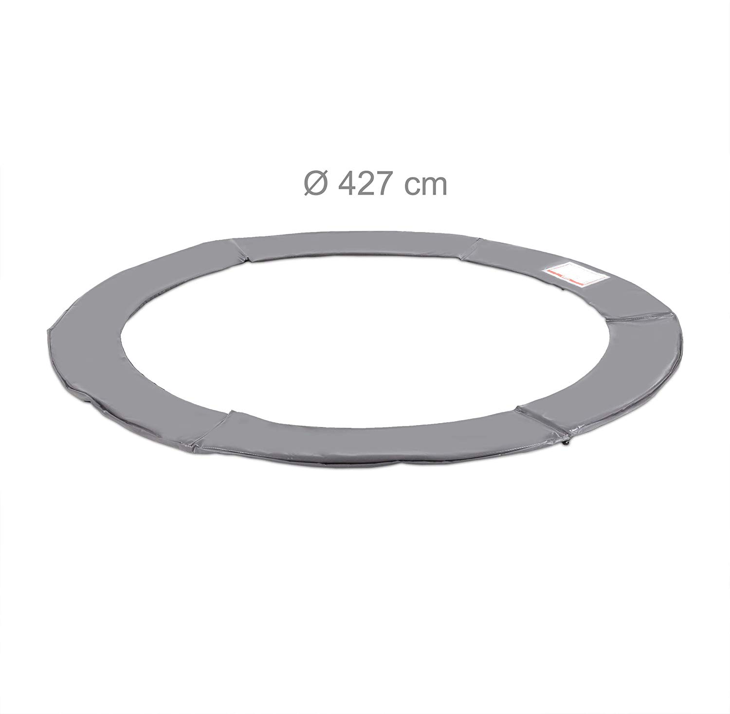 Relaxdays Unisex’s, Anthracite Padded Surround, PVC Spring Cover