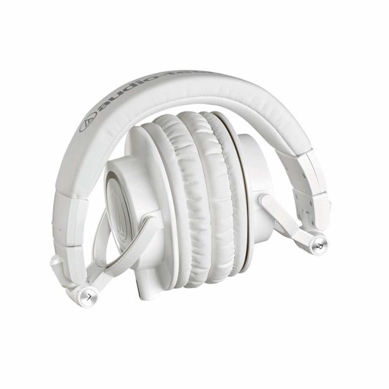Audio-Technica M50x Professional Studio Headphones for studio recording, creators, DJs, gaming, podcasts and everyday listening - White - Image 3