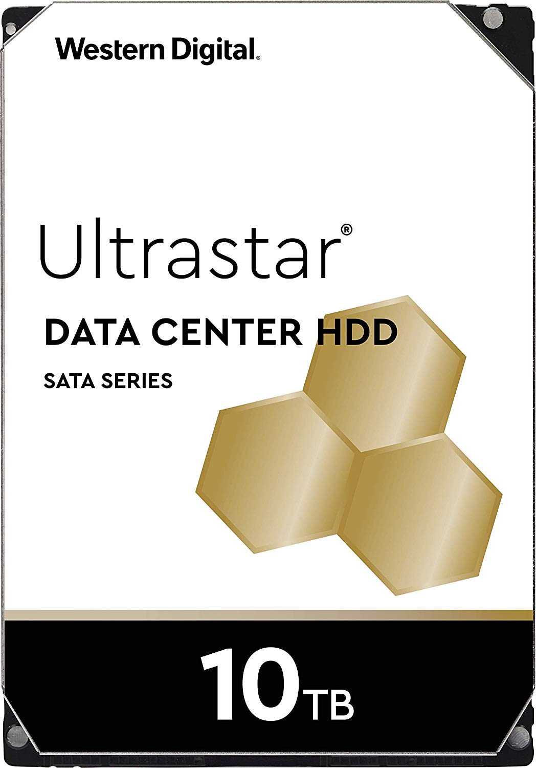 Western Digital Hitachi HDD Int 10TB Ultrastar 72 SATA 3.5 HUH721010ALE604, White