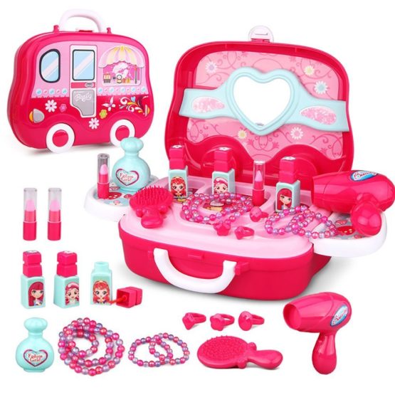 WOW Tastic, Fashion Set in Carry Case with Wheels Role Play Set Fun Playset for Kids Boys Girls Toy - Image 2