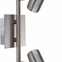 globo E14 Parry I Nickel Satin 2 x LED Spot