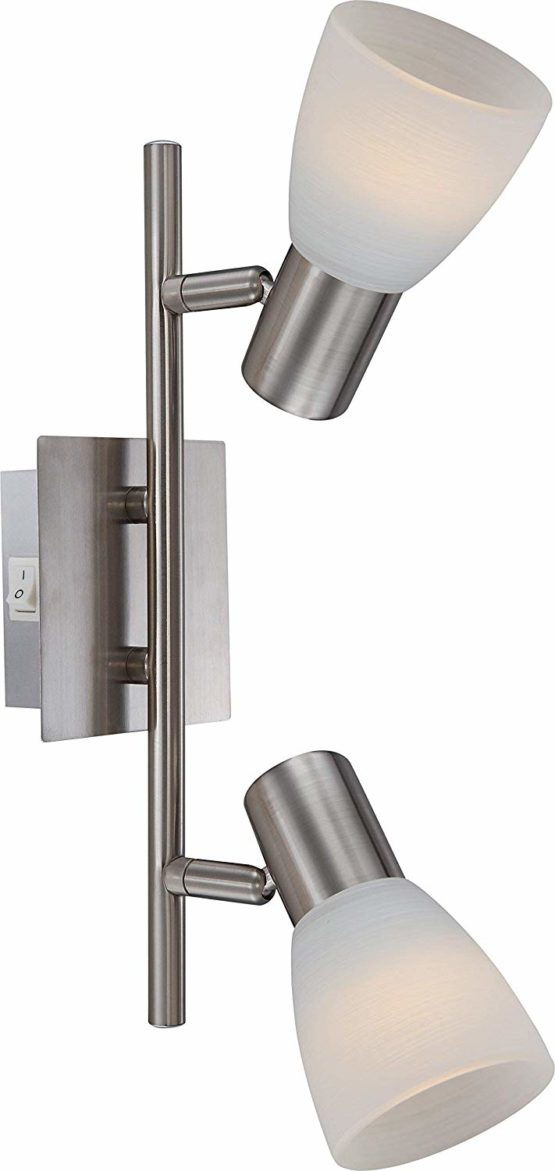 globo E14 Parry I Nickel Satin 2 x LED Spot