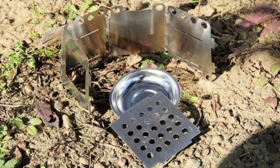 Lixada Camp Stove Lightweight Wood Stove Solidified Camping Stove with Mesh Bag for Outdoor Cooking Picnic BBQ - Image 4
