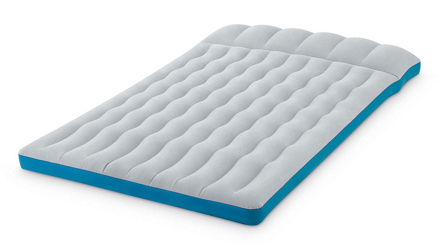 Intex CAMPING MAT Camping Mat - Grey & Blue, L, Grey/Blue, 1,27m x 1,93m x 24cm