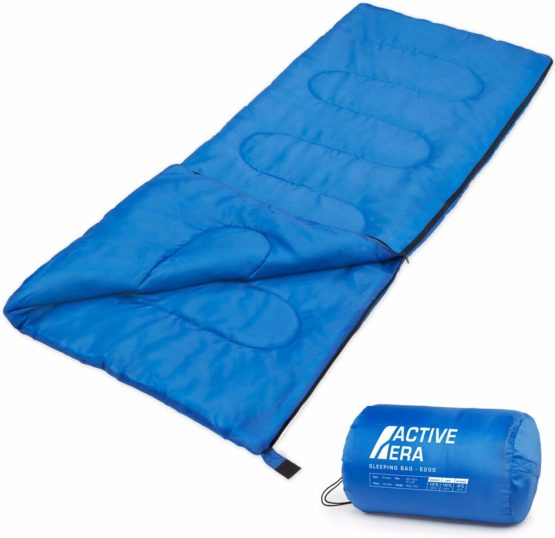 Premium Envelope Sleeping Bag for Adults and Kids, Lightweight & Warm for Traveling, Camping, Hiking, Indoor & Outdoor Activities - 190 x 75cm