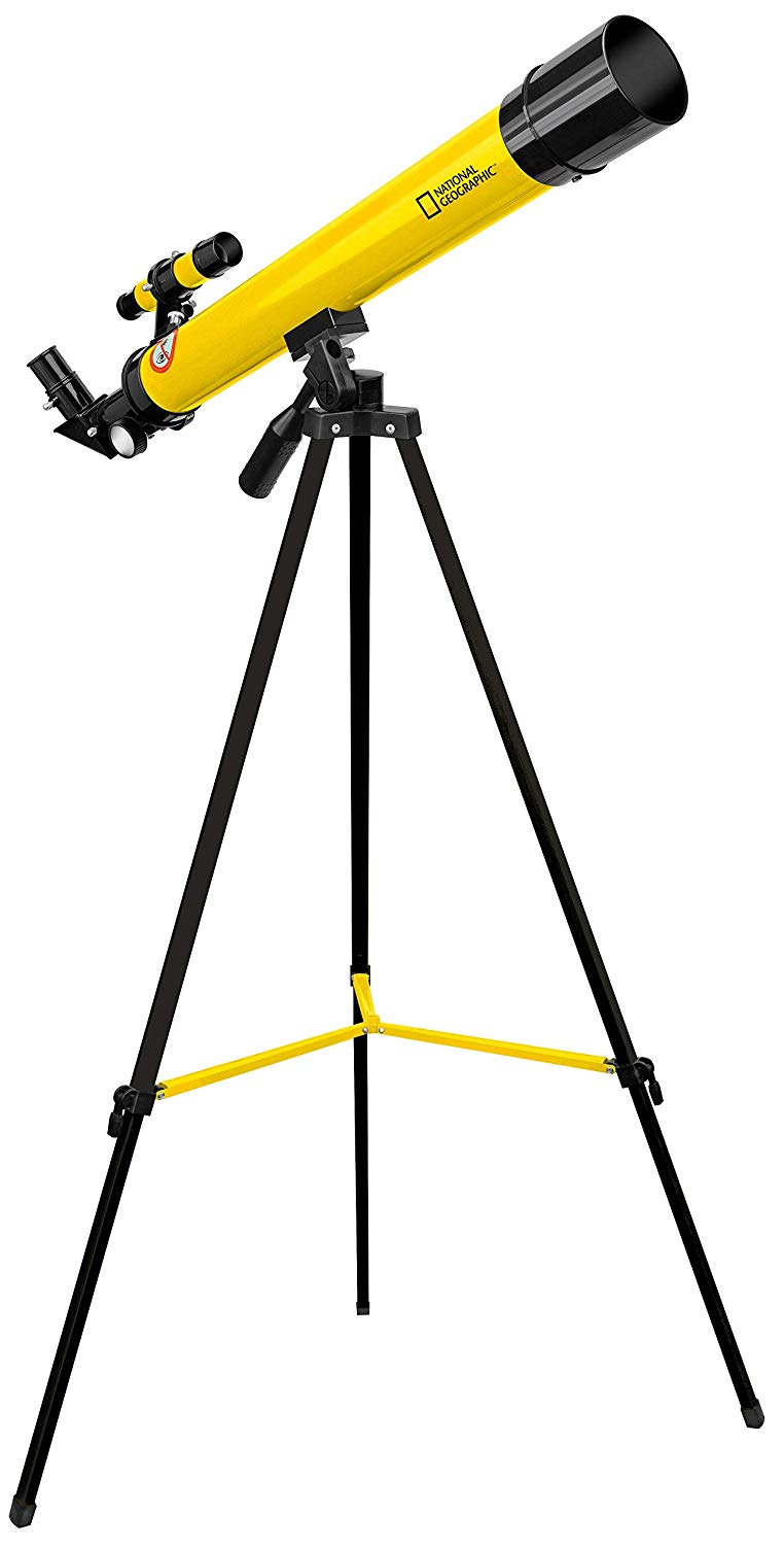 National Geographic 50/600 AZ Telescope with Mount and Tripod yellow 9101001, Standard - Image 2