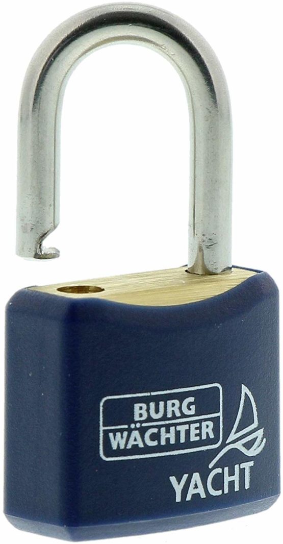 Burg-Wächter padlock, 3.5 mm shackle thickness, 2 keys, Yacht 460 Ni 20 SB, 1 piece - Image 4
