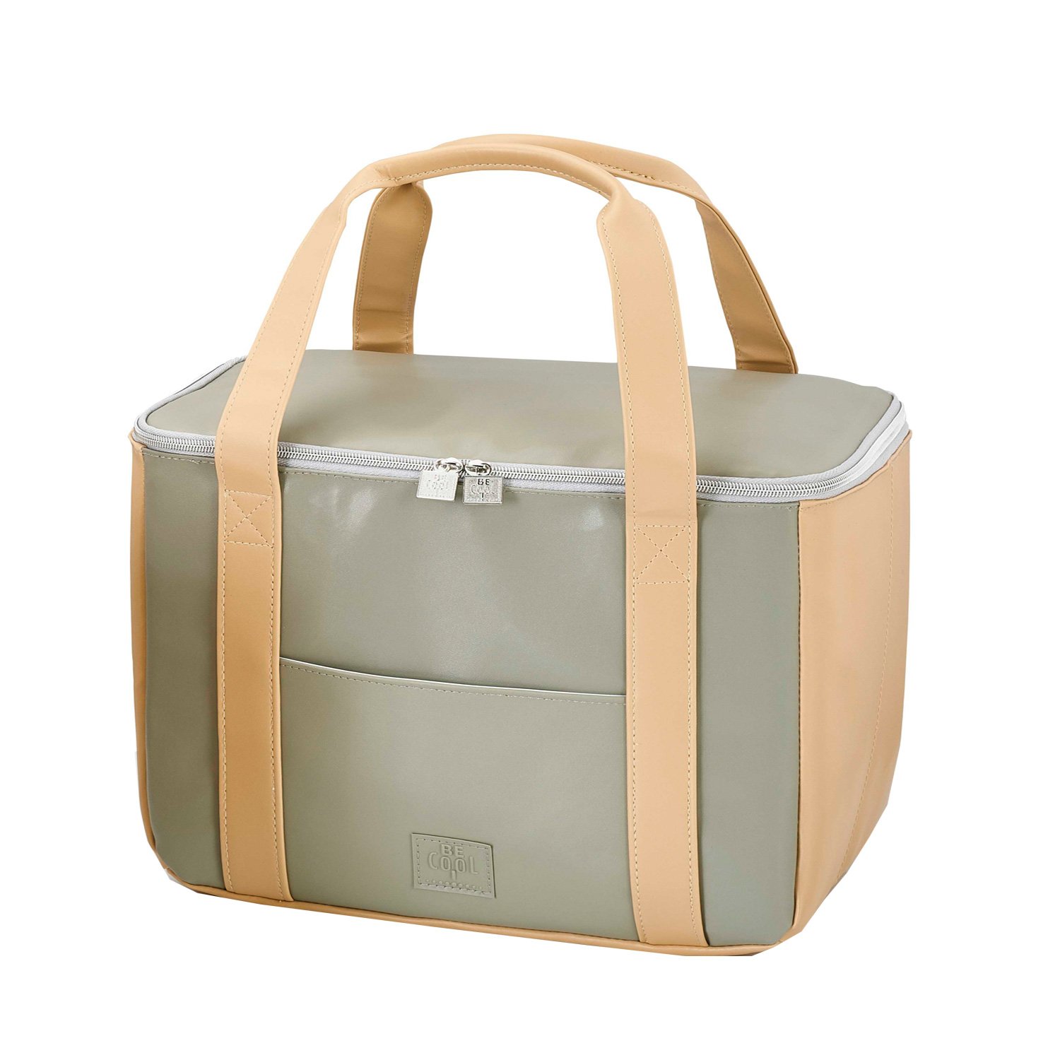 Be Cool Very big cooling bag City Hazelnut in size L with 44x 22 x 29cm, approx. 28 l volume