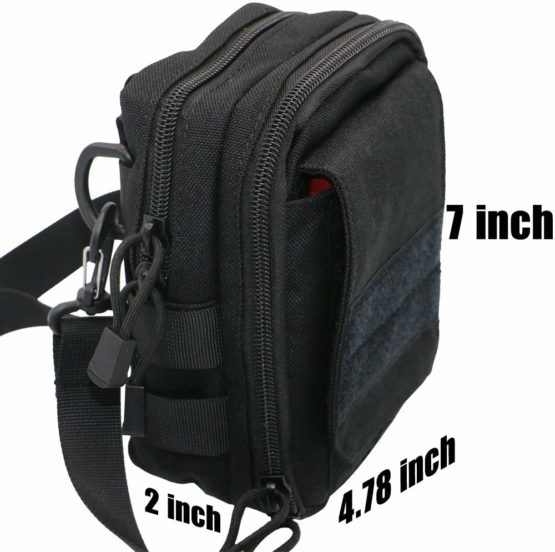 LefRight Multipurpose Tactical Molle Utility Pouch Waist Bag Holster Combo Detachable Quick Release Strap - Image 3
