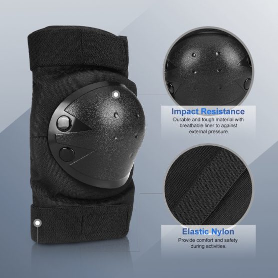 IPSXP Protective Knee Pads, Protective Gear with knee elbow wrist pads for kid children teenager for Rollerblading, Skating, Skateboard, Scooter, Biking, Cycling - Image 3