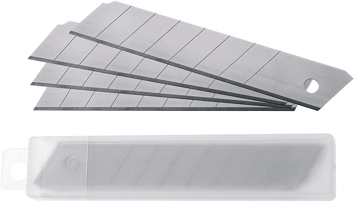 Westcott E-84008 00 18 mm Replacement Blades - Metal (Pack of 10), 22 cm